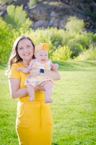 Customer photo review of Brigitte Brianna Baseball Tee Dress