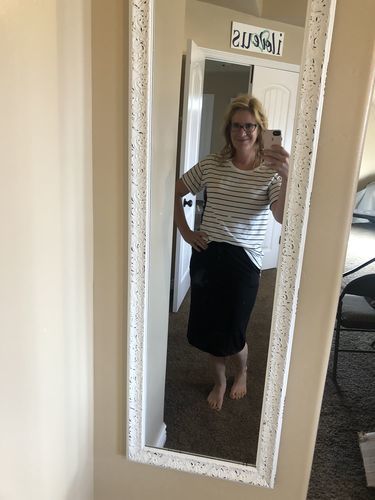 Customer photo review of Brigitte Brianna Dream Skirt