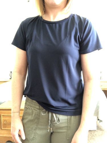 Customer photo review of Brigitte Brianna Crew Neck Tee