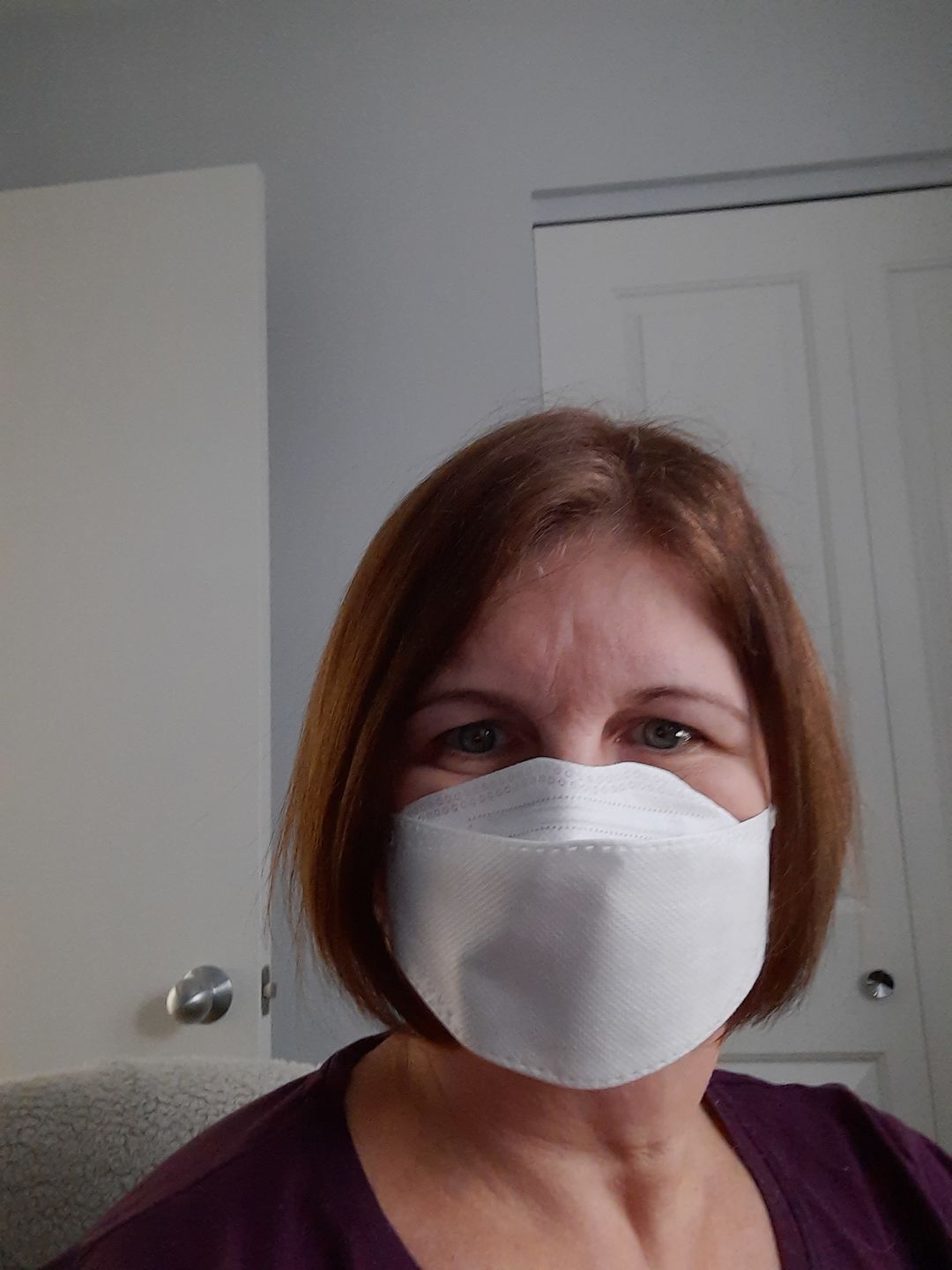 Customer photo review of N95 Respirator Face Mask Made in Canada (Small)