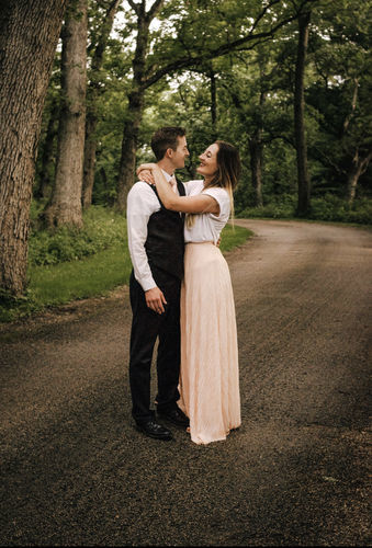 Customer photo review of Brigitte Brianna Paradise Maxi Skirt