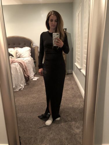 Customer photo review of Brigitte Brianna Black Tie Event Dress