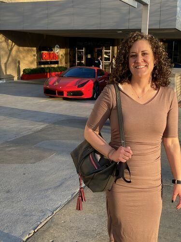Customer photo review of Brigitte Brianna Lounge Dress