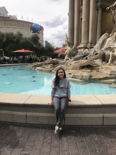 Customer photo review of Brigitte Brianna Ruffle Sweatshirt