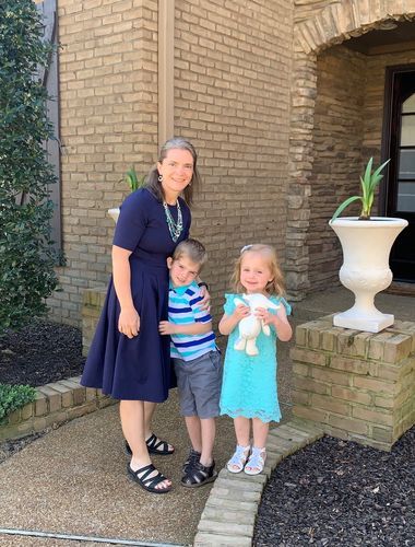 Customer photo review of Brigitte Brianna Swing Dress