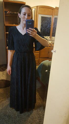 Customer photo review of Brigitte Brianna Splendor Dress