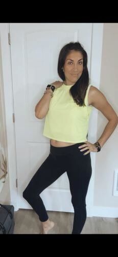 Customer photo review of Brigitte Brianna Active Tank