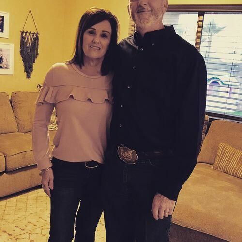 Customer photo review of Brigitte Brianna Ruffle Sweatshirt