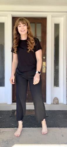 Customer photo review of Brigitte Brianna Valley Sweats