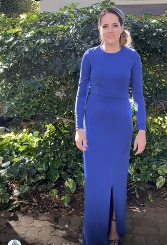 Customer photo review of Brigitte Brianna Black Tie Event Dress