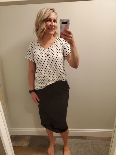 Customer photo review of Brigitte Brianna Dream Skirt