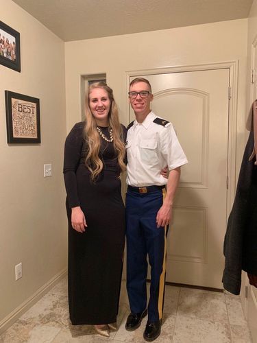 Customer photo review of Brigitte Brianna Black Tie Event Dress
