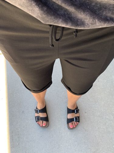 Customer photo review of Brigitte Brianna Seaside Shorts