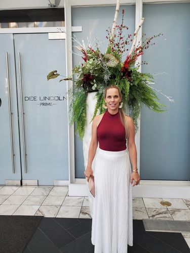 Customer photo review of Brigitte Brianna Paradise Maxi Skirt