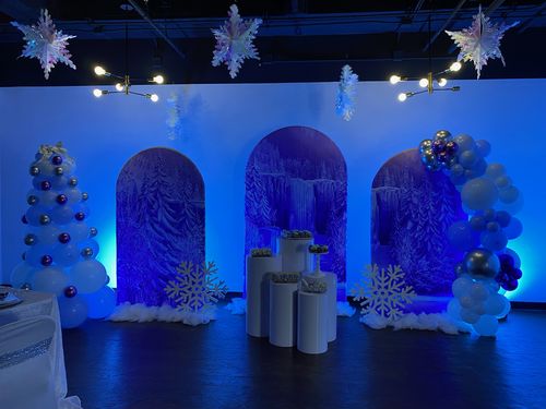 Customer photo review of Chiara Backdrop Wall Set, Arched Wall Set Birthday&Baby Shower&Wedding Party Decoration