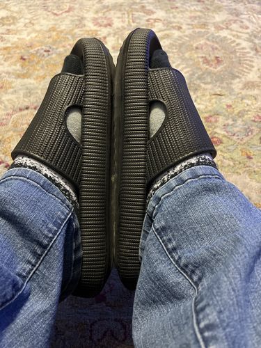 Customer photo review of Original Cushion Slides - Cloud Slides