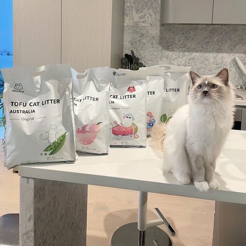 Customer photo review of Michu Natural Clumping Tofu Cat Litter 2.5kg/6L