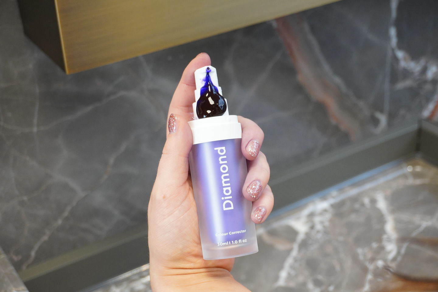 Customer photo review of Zahnbleaching Farbkorrektur Serum