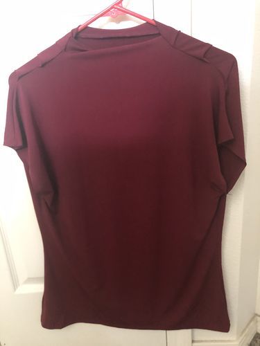 Customer photo review of Brigitte Brianna Cascade Top