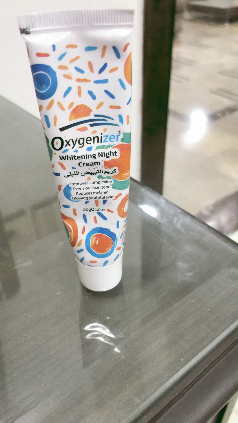 Customer photo review of Cream For Skin Whitening – Oxygenizer