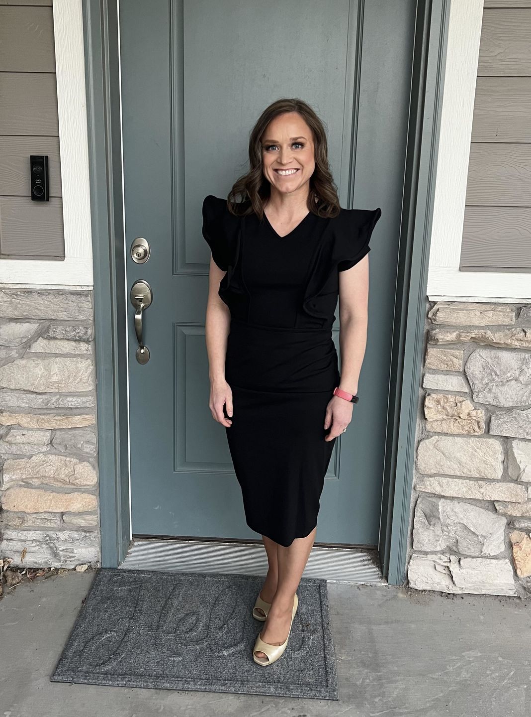 Customer photo review of Brigitte Brianna Paris Dress
