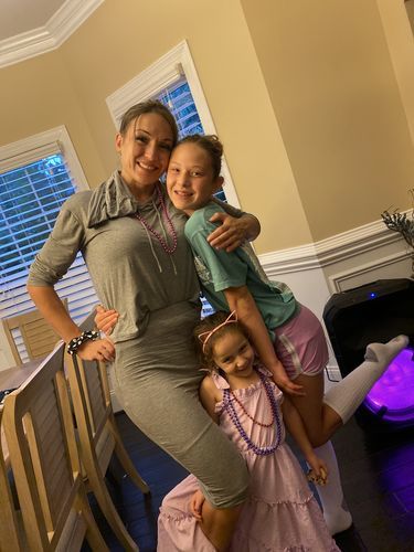 Customer photo review of Brigitte Brianna Jersey Skirt