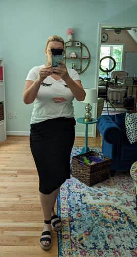 Customer photo review of Brigitte Brianna Dream Skirt