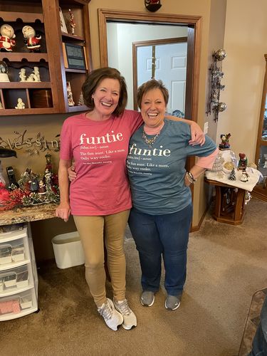 Customer photo review of Funtie Noun T-Shirt