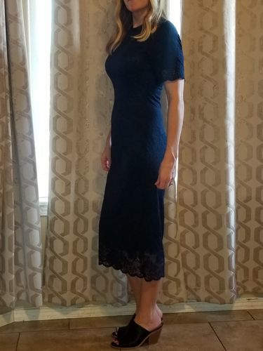 Customer photo review of Brigitte Brianna Regal Dress