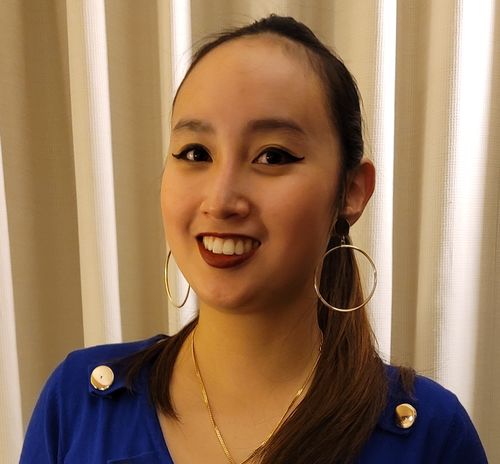 Customer photo review of Jenny Hoop Clip-On Earrings