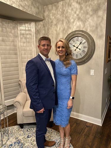 Customer photo review of Brigitte Brianna Regal Dress