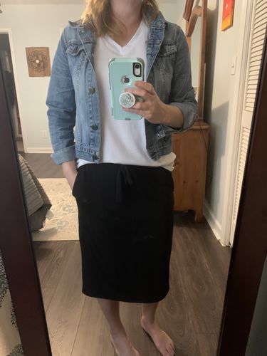 Customer photo review of Brigitte Brianna Dream Skirt
