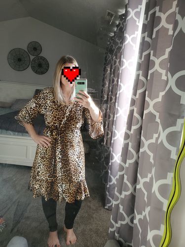 Customer photo review of Brigitte Brianna Luxury Robe