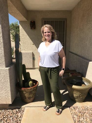 Customer photo review of Brigitte Brianna Berlin Pant
