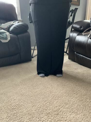 Customer photo review of Brigitte Brianna Habit Pant