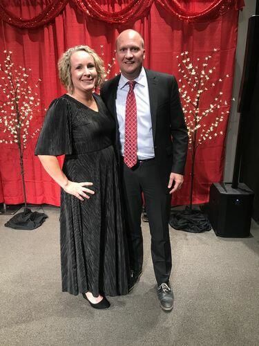 Customer photo review of Brigitte Brianna Splendor Dress