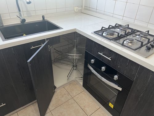Customer photo review of TRI KIT HORNO ELÉCTRICO, CAMPANA Y ENCIMERA A GAS ETERNITY