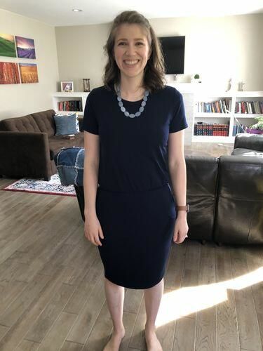 Customer photo review of Brigitte Brianna Leisure Dress