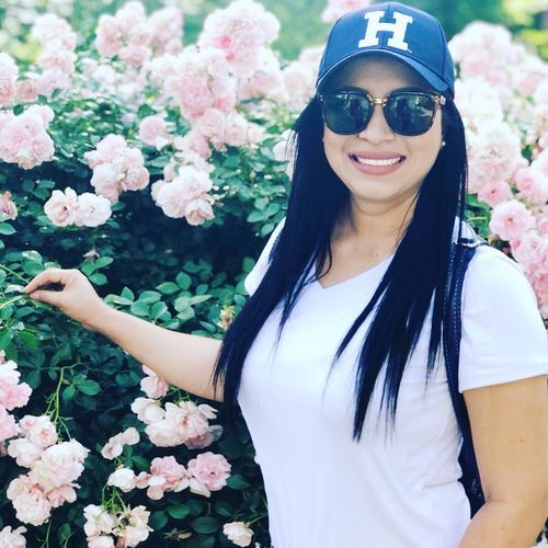 Customer photo review of Brigitte Brianna Favorite Basic Tee