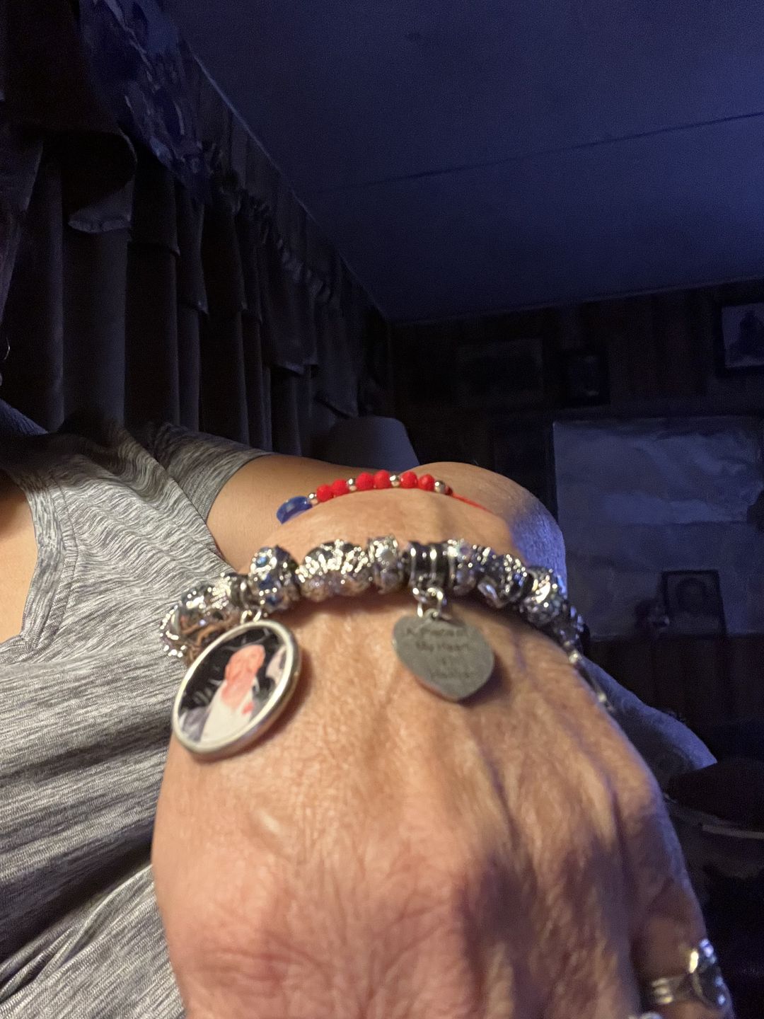 Customer photo review of Piece Of My Heart Bracelet