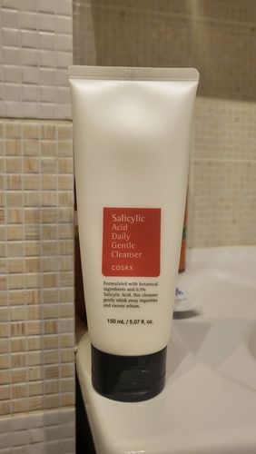 Customer photo review of COSRX prausiklis Salicylic Acid Daily Gentle Cleanser su salicilo rūgštimi