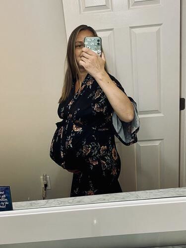 Customer photo review of Brigitte Brianna Luxury Robe