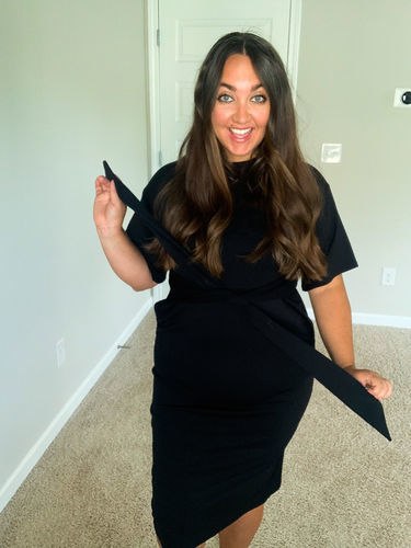 Customer photo review of Brigitte Brianna Monaco Dress