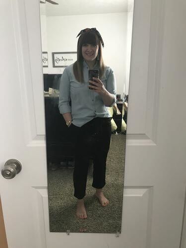 Customer photo review of Brigitte Brianna Berlin Pant