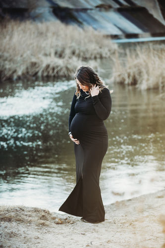 Customer photo review of Brigitte Brianna Black Tie Event Dress