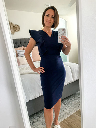 Customer photo review of Brigitte Brianna Paris Dress