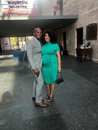 Customer photo review of Brigitte Brianna Cleo Dress