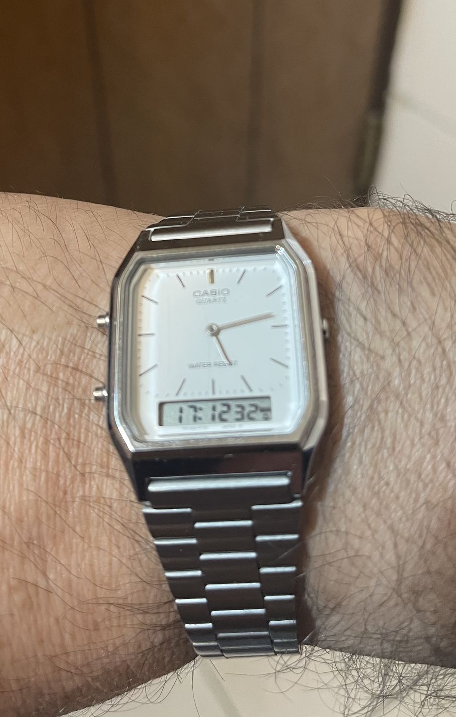 Customer photo review of Reloj Casio Vintage AQ-230A-7DMQ Plateado