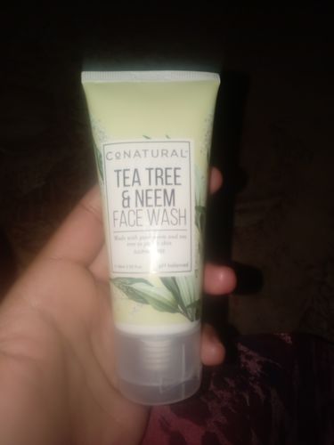 Customer photo review of Tea Tree & Neem Face Wash