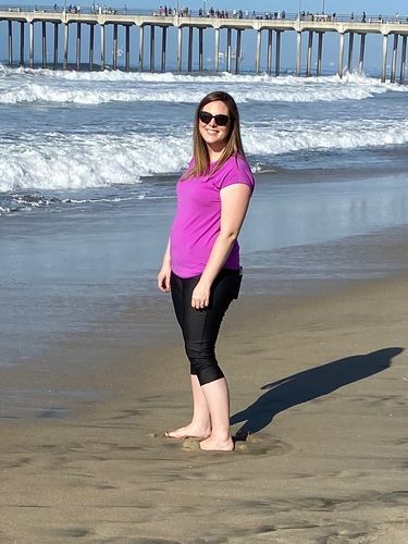Customer photo review of Brigitte Brianna Everyday Tee